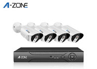 хорошее качество камеры слежения ахд & пуля металла набора Кктв 3МП АХД, чернота набора ИП67 камеры Двр канала 720П 4 белая в продаже